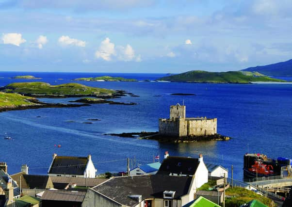 Castlebay and Kisimul Castle on Barra. Picture: Allan Wright/Shutterstock