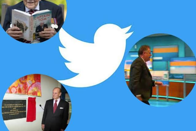The memorial message for Captain Sir Tom Moore was the most retweeted and liked post on Twitter in the UK this year, the platform has revealed.