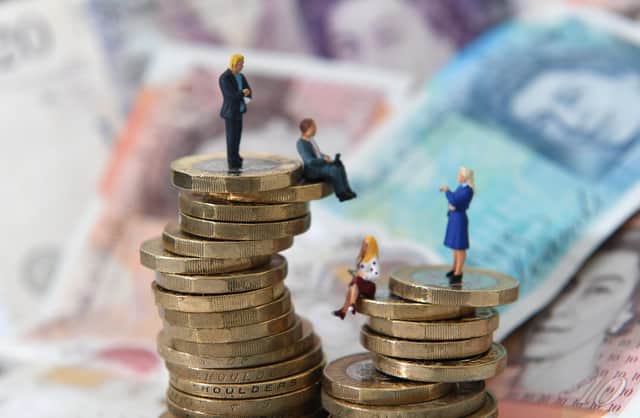 The gender pay gap remains an issue