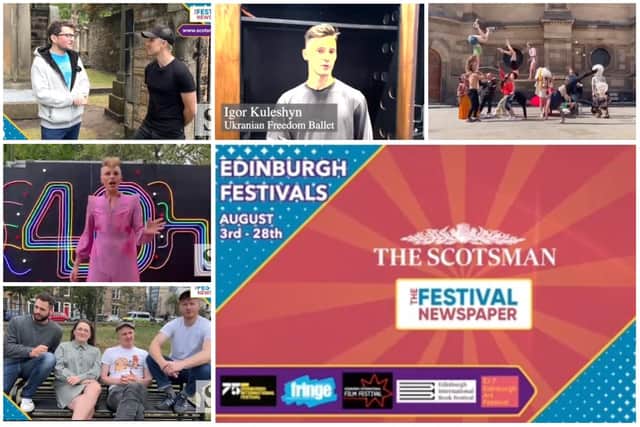 The Scotsman has the Edinburgh festivals covered