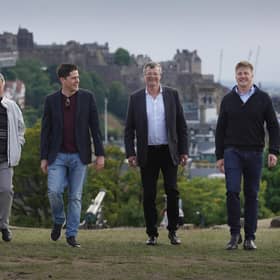 Claire Cramm, Iain Anderson, Benjamin O'Brien, Paul Atkinson and Tom Croy. Picture: Stewart Attwood