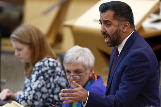 Humza Yousaf sets out his first Programme for Government since becoming First Minister. Picture: Jeff J Mitchell/Getty Images