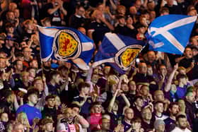 Scotland fans at Hampden Park