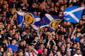 Scotland fans at Hampden Park