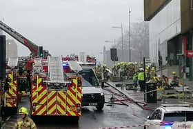 Cath Ruane captured the scale of the response passing the iconic building
