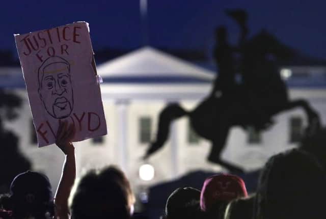 President Donald Trump is said to have been sent to the White House's emergency bunker as protests raged outside the White House (Getty Images)