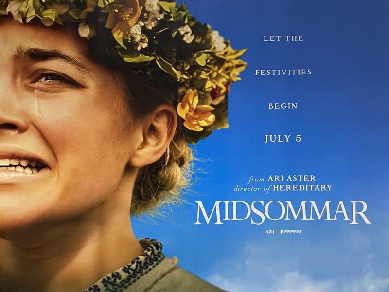 Midsommar follows dysfunctional couple Dani and Christian as they travel to Sweden in order to ease the grief felt by Dani after a family tragedy.