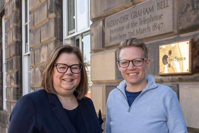 ExecSpace's new managing director Lucy McNicoll (left) with founder Emma Little