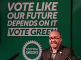Scottish Green Party co-leader Patrick Harvie.