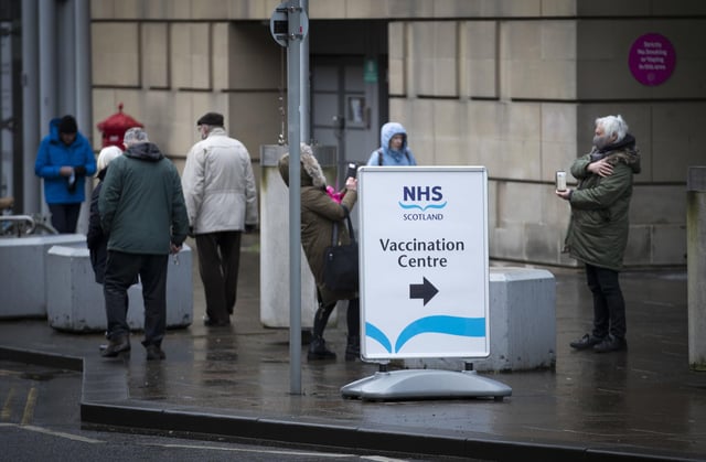 Vaccine centres in Lothian are costing the NHS £9m.