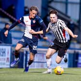 Ben Williamson also made his Raith debut after joining on loan from Rangers. (Photo by Alan Rennie / SNS Group)