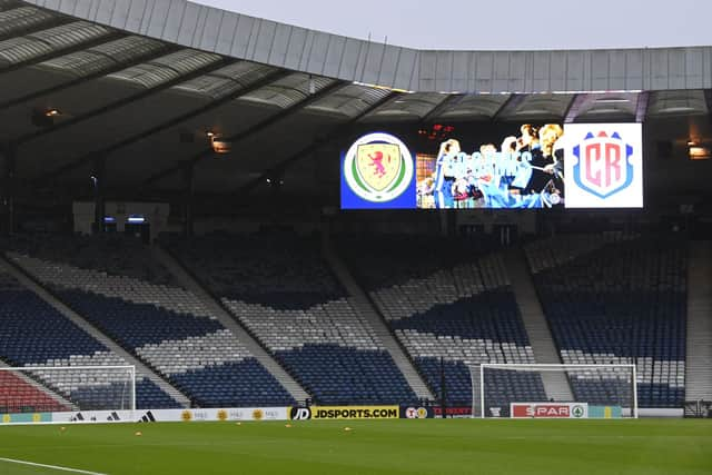 Hampden Park will be upgraded if Scotland's joint bid to host Euro 2028 is successful. (Photo by Rob Casey / SNS Group)