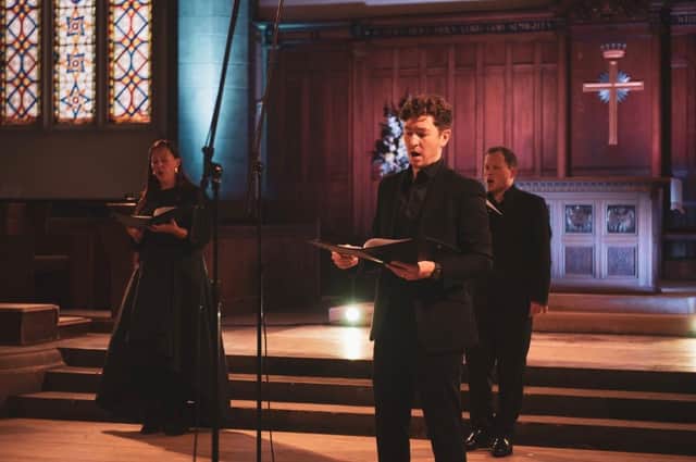 The Dunedin Consort performing How Lonely Sits the City in Greyfriars Kirk, Edinburgh PIC: Arms & Legs productions