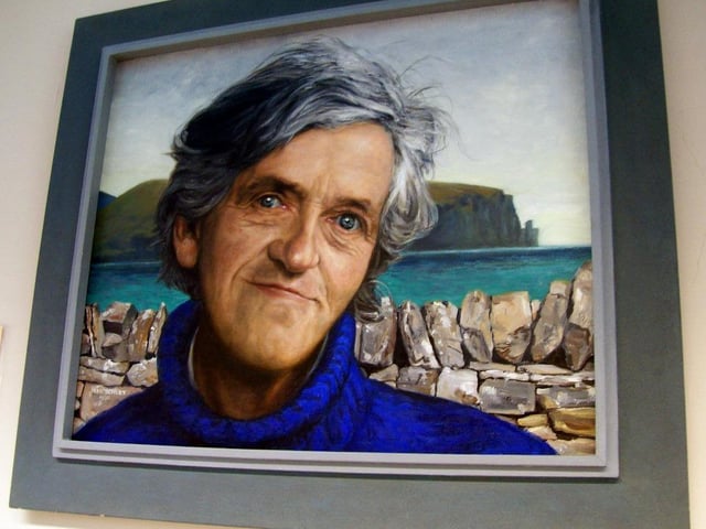 George Mackay Brown was born in Stromness, Orkney and was best known for his poem 'A New Child' which was described as "one of the most beautiful Scottish poems of the twentieth century".