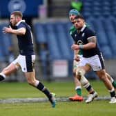 Finn Russell's box of tricks includes footballer prowess with the ball at his feet and this would bring him Scotland's first-half try