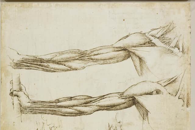 Sketches by Leonado da Vinci will be part of the exhibition. Picture: Royal Collection Trust