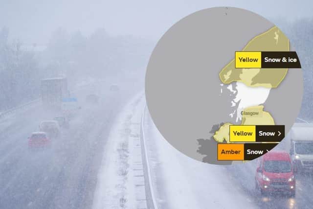 A Met Office weather warning is in place for much of the country