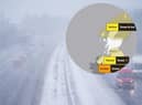 A Met Office weather warning is in place for much of the country