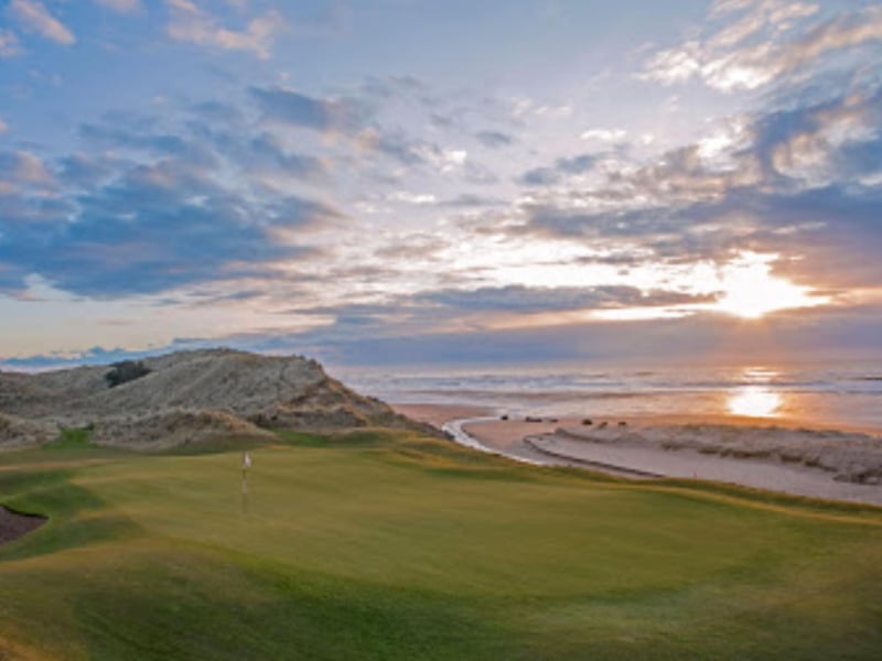 By far the newest of Scotland's great golf courses, the Trump International Golf Links, located in Menie, just north of Aberdeen, was only opened in 2012. It is ranked the tenth best golf course in Scotland, is set amidst dramatic sand dunes, and was designed by renowned links architect, Dr Martin Hawtree.