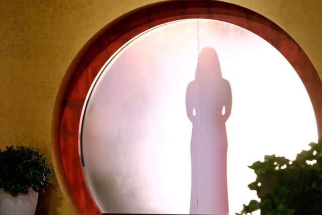The contestants don't see each other's faces until after they've chosen their partner. Photo: Love Is Blind / Kinetic Content.