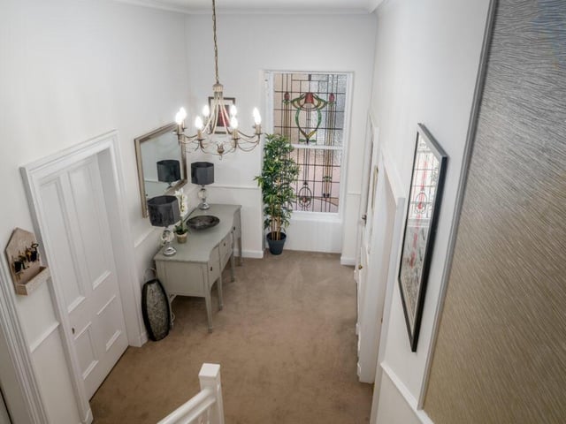 Reception hallway.