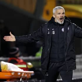 St Mirren manager Jim Goodwin.