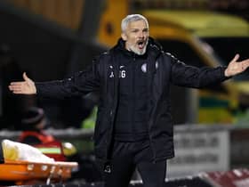 St Mirren manager Jim Goodwin.