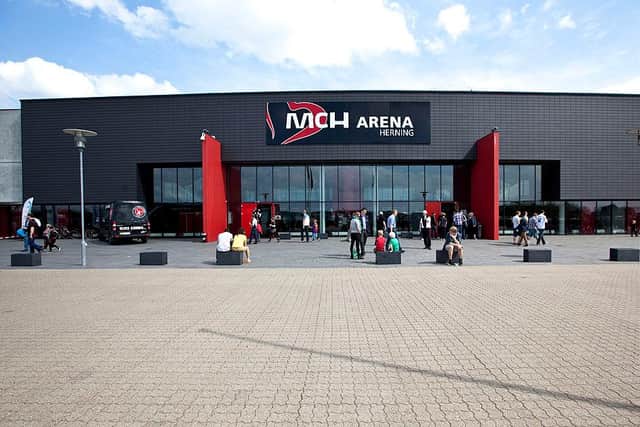 General view of the MCH Arena, home of FC Midtjylland  (Photo by Andreas Hillergren/EuroFootball/Getty Images)