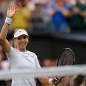 Katie Boulter is bidding to reach the last 16 at Wimbledon. (Photo by Justin Setterfield/Getty Images)