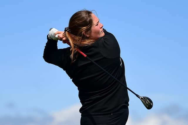 University of Stirling student Lorna McClymont carded a 13-under-par 60 in the Stirling International at Montrose Links. Picture: The R&A