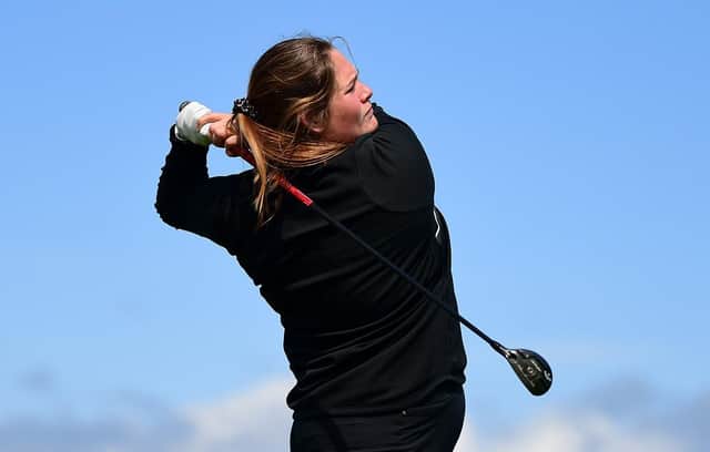 University of Stirling student Lorna McClymont carded a 13-under-par 60 in the Stirling International at Montrose Links. Picture: The R&A