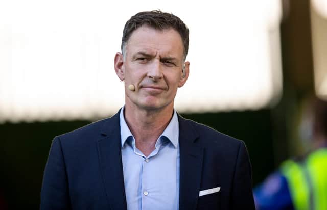 Chris Sutton has upset Stenhousemuir with his comments on the situation at Manchester United (Photo by Craig Williamson / SNS Group)
