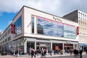 The building at 36-48 Argyle Street in Glasgow is anchored by TK Maxx.