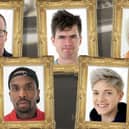 The five famous faces hoping to take home the series 15 Taskmaster trophy.