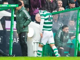 Reo Hatate picked up an injury for Celtic when they last played against Hibs.