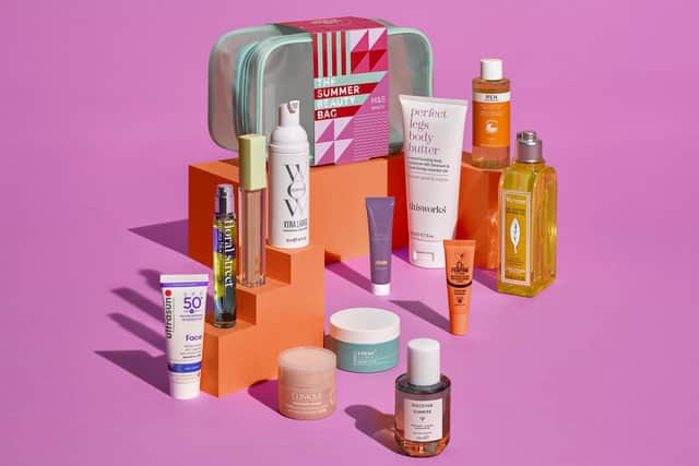 M&S's beauty bag