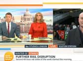 Mick Lynch appeared on GMB this morning and was quizzed by Ben Sheppard and Kate Garraway.