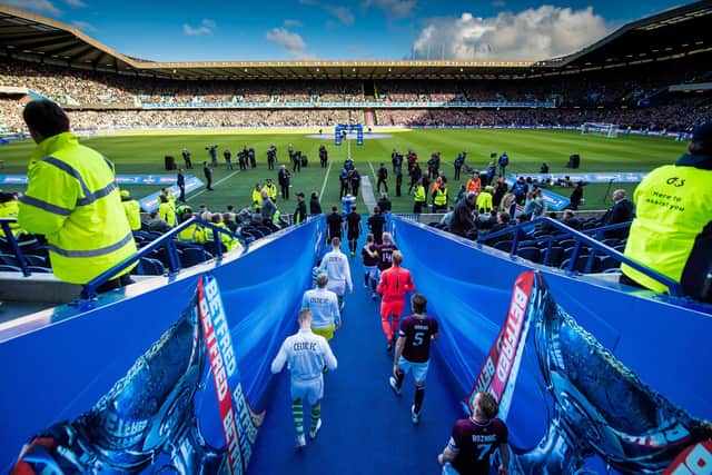 BT Murrayfield has hosted football matches in the past, including the Celtic v Hearts League Cup semi-final in 2018.