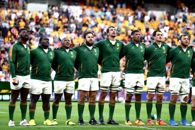 South Africa were defeated by Australia last weekend.