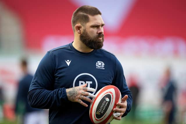 Scotland back-row forward Cornell du Preez. Picture: Craig Williamson/SNS