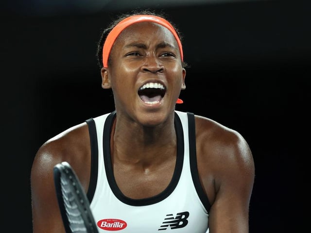 America's Coco Gauff sent British favourite Emma Raducanu crashing out of the second round. She's 10/1 to now go all the way.