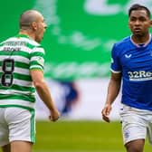 Brown was a central figure in many Old Firm encounters. (Photo by Craig Williamson / SNS Group)