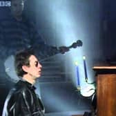 Shane MacGowan and Kirsty MacColl perform Fairytale of New York on the BBC (screengrab).