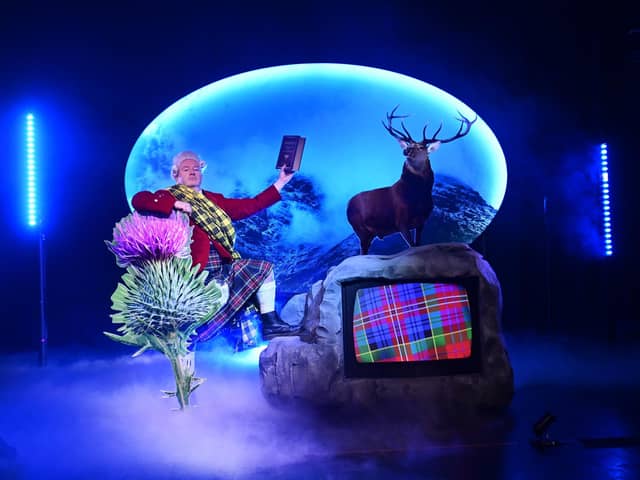 Martin O’Connor delivers a fierce, funny and challenging monologue in Through the Shortbread Tin (Picture: John Devlin)