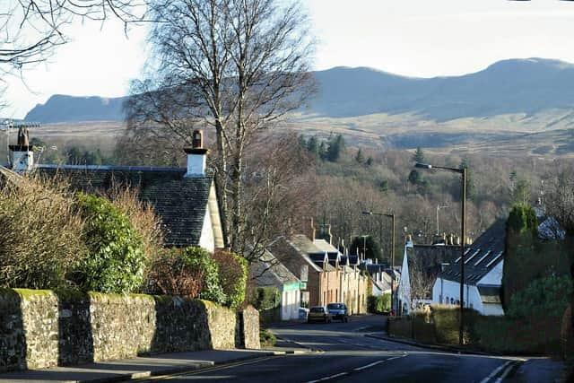Located at the base of the rolling hills of the Campsie Fells, in the Stirling Council area, the village of Killearn has an average house price of £315,927.