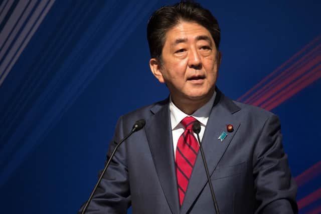 Shinzo Abe was 'the most towering political figure in Japan over the past couple of decades' (Picture: Carl Court)