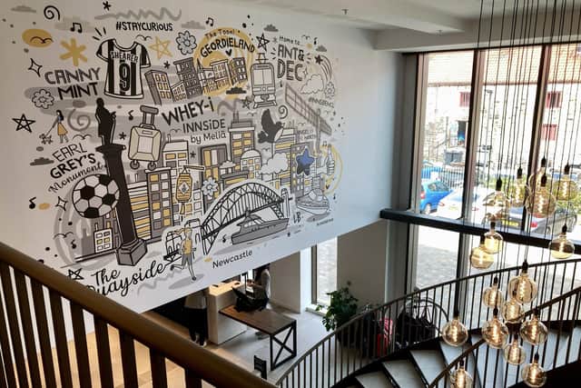 Don't miss the artistic touches throughout the hotel, from the retro pop art telephones in the rooms to the ever-changing display of work by local artists throughout the public areas. Pic: Liam Rudden
