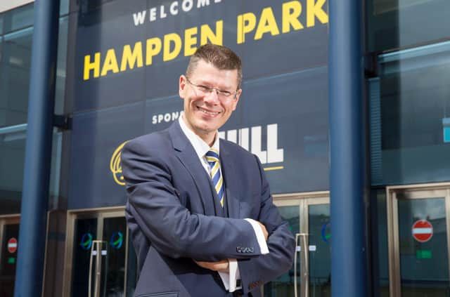 Neil Doncaster has spoken about the Celtic v Hibs fiasco. Picture: SNS