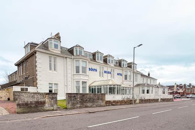 The South Beach Hotel is located near Troon’s beachfront in South Ayrshire.