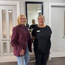 MP for Ayr, Carrick and Cumnock, Elaine Stewart with Catherine Potts, Home Manager at HC-One Scotland’s Claremont Care Home